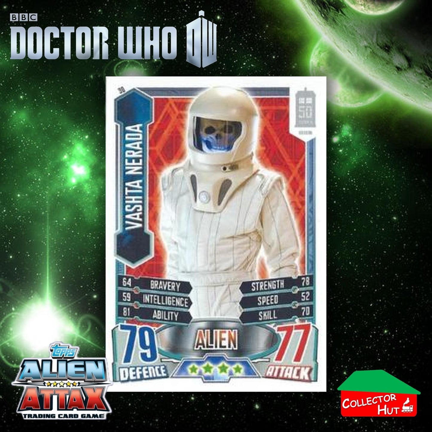 Topps Doctor Who Alien Attax 50th Anniversary Edition Companion Timeless Cards