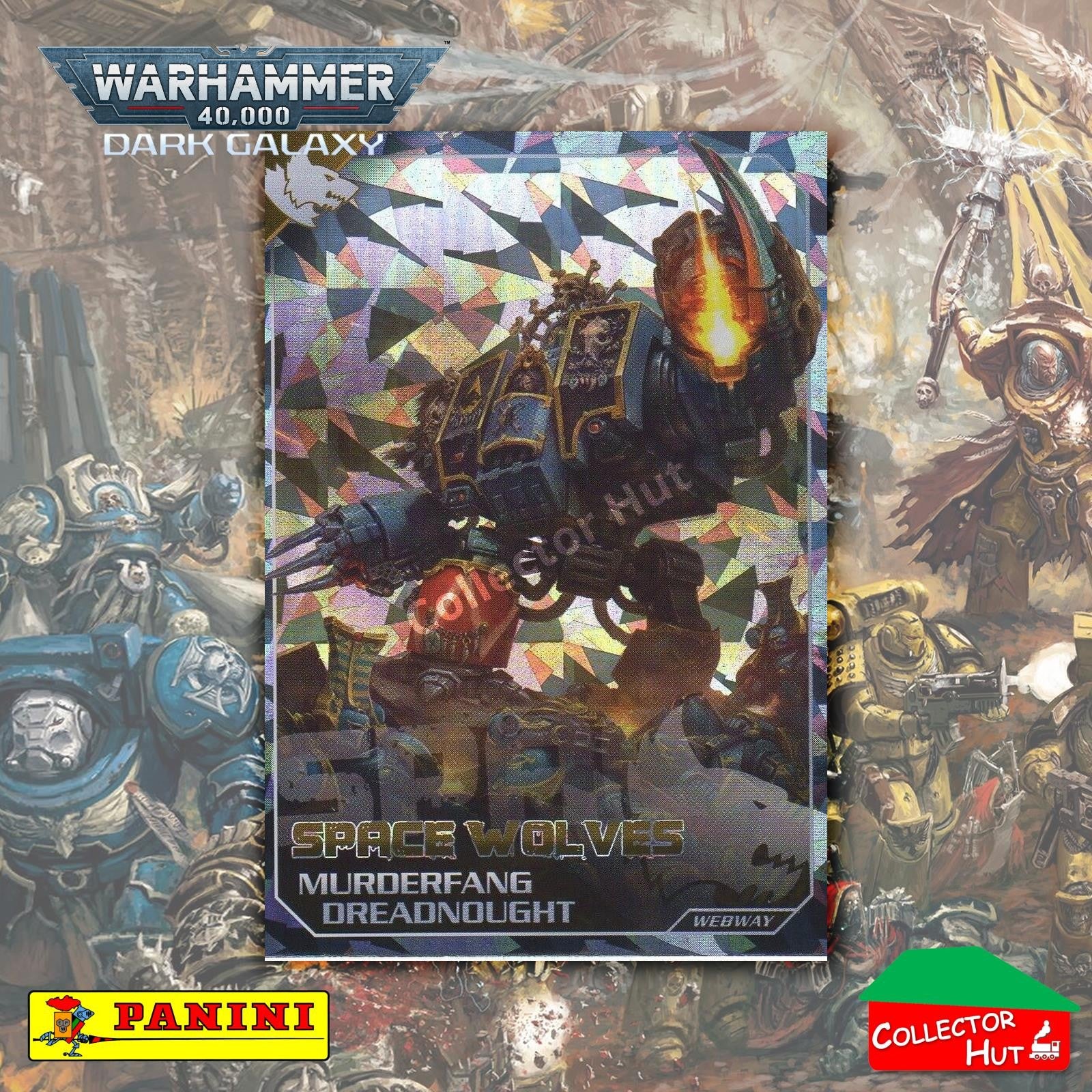 PANINI Warhammer 40,000 Dark Galaxy Webway Inferno Adamantium Limited FOIL Cards