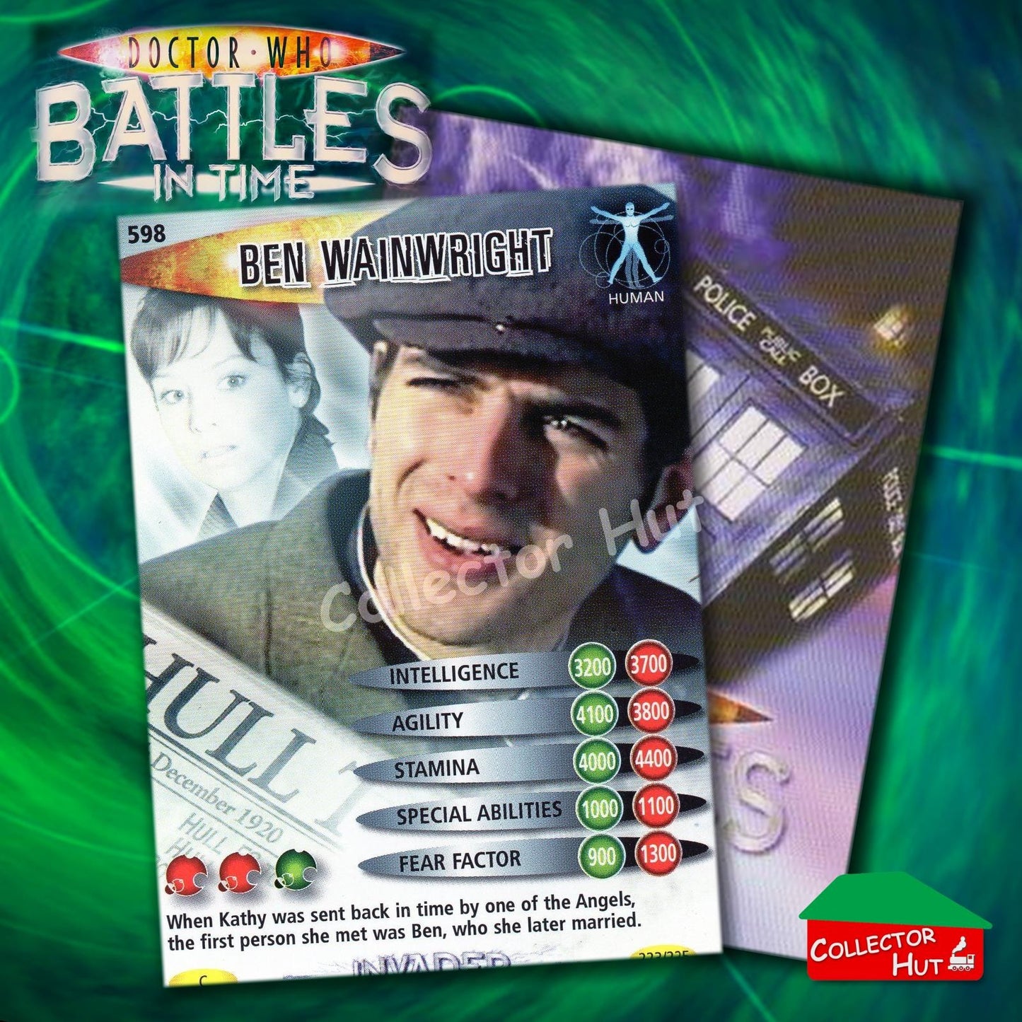 DOCTOR WHO Battles in Time #376-600 INVADER RARE & COMMON CARDS YOU CHOOSE