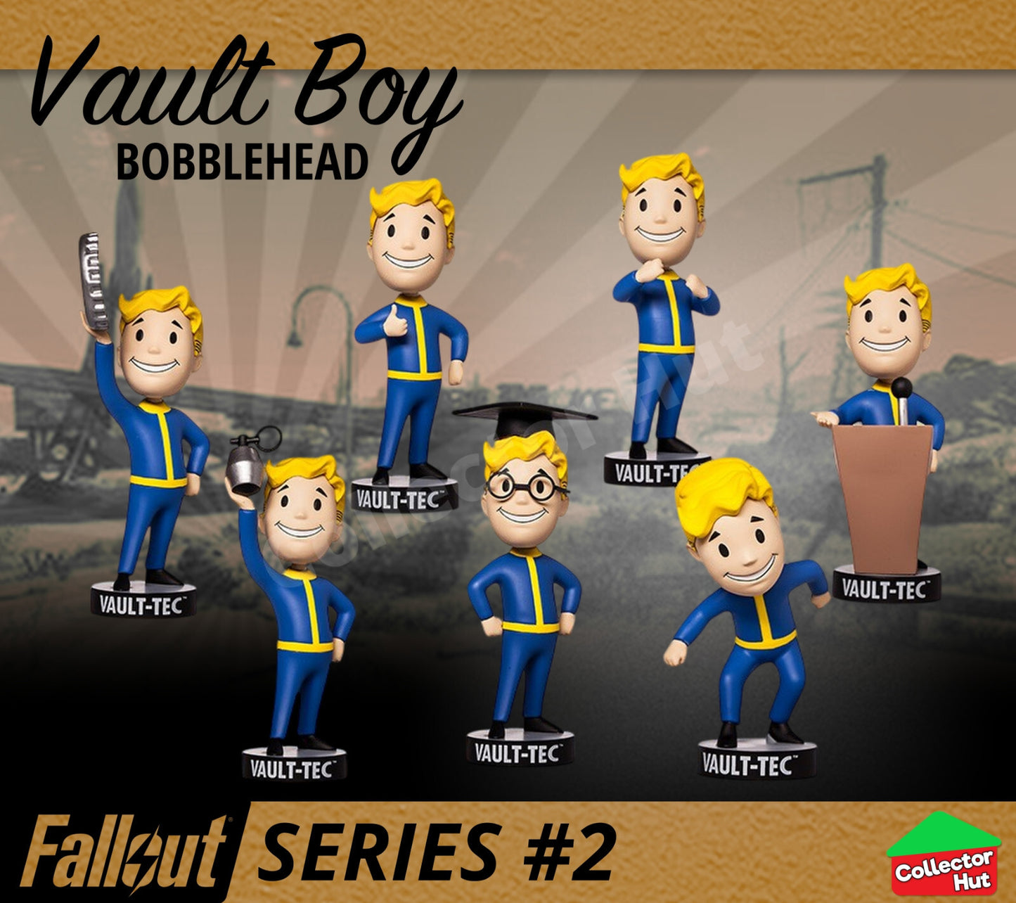 Fallout 4 Bobbleheads Series 2 Bethesda 2015 Gaming Heads