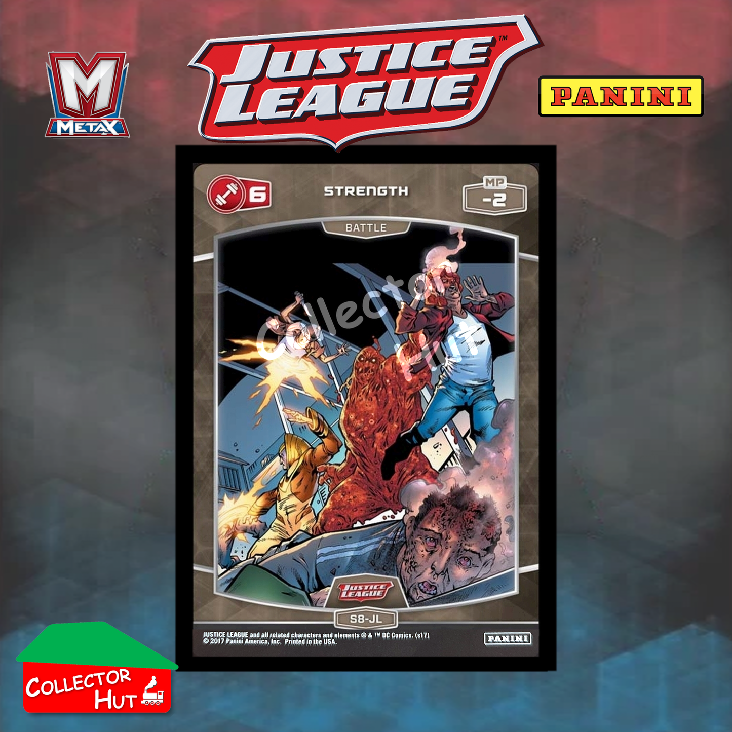 Panini MetaX DC Justice League Cards S1-S72 Choose Your Singles