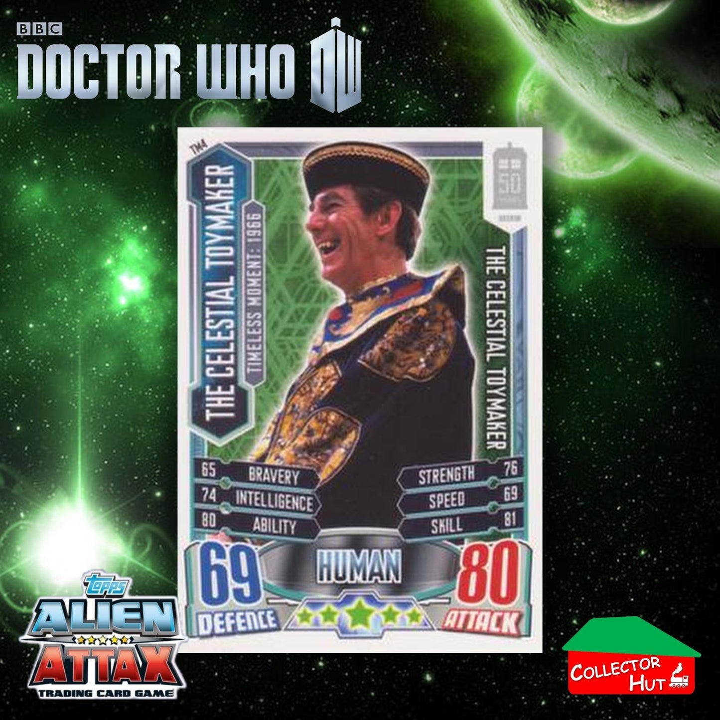 Topps Doctor Who Alien Attax 50th Anniversary Edition Companion Timeless Cards