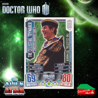 Topps Doctor Who Alien Attax 50th Anniversary Edition Companion Timeless Cards