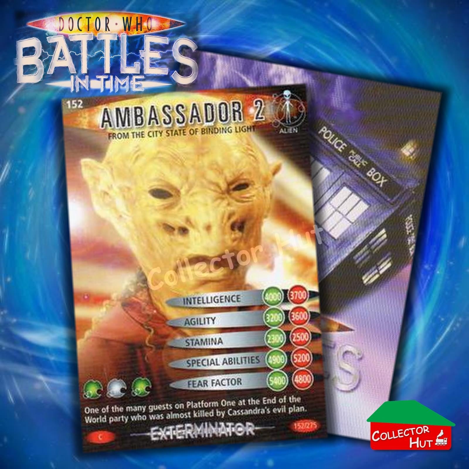 DOCTOR WHO Battles in Time #140-275 EXTERMINATOR RARE & COMMON Cards YOU CHOOSE