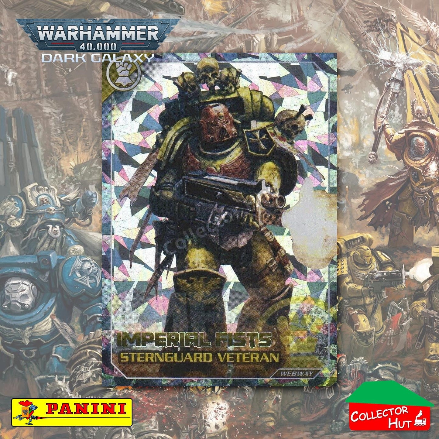 PANINI Warhammer 40,000 Dark Galaxy Webway Inferno Adamantium Limited FOIL Cards