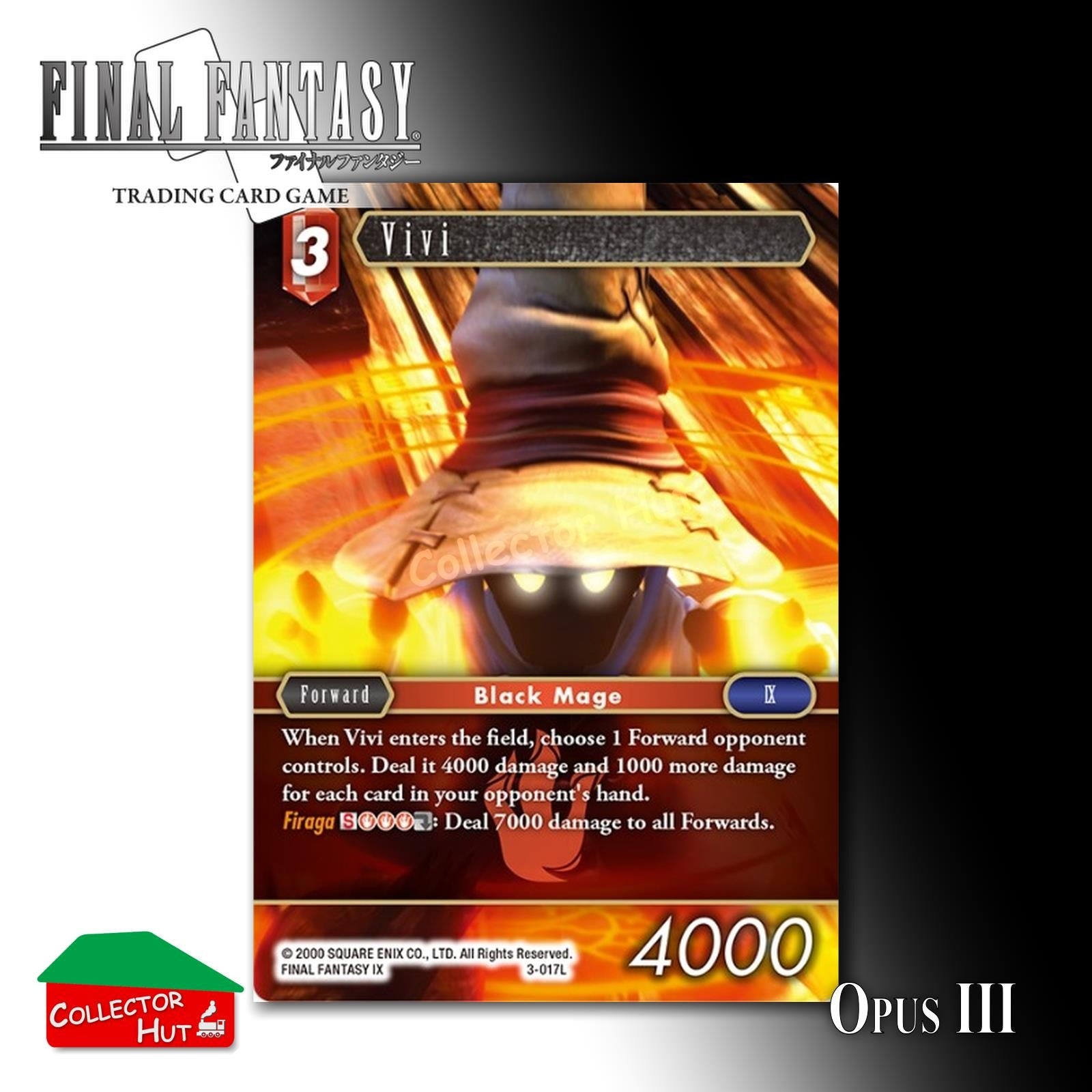 Final Fantasy Trading Card Game OPUS III 3 Singles You Choose