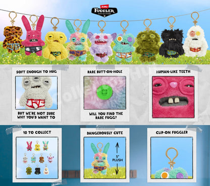 Fugglers 5" Keyrings Series 4 Pick a Character!