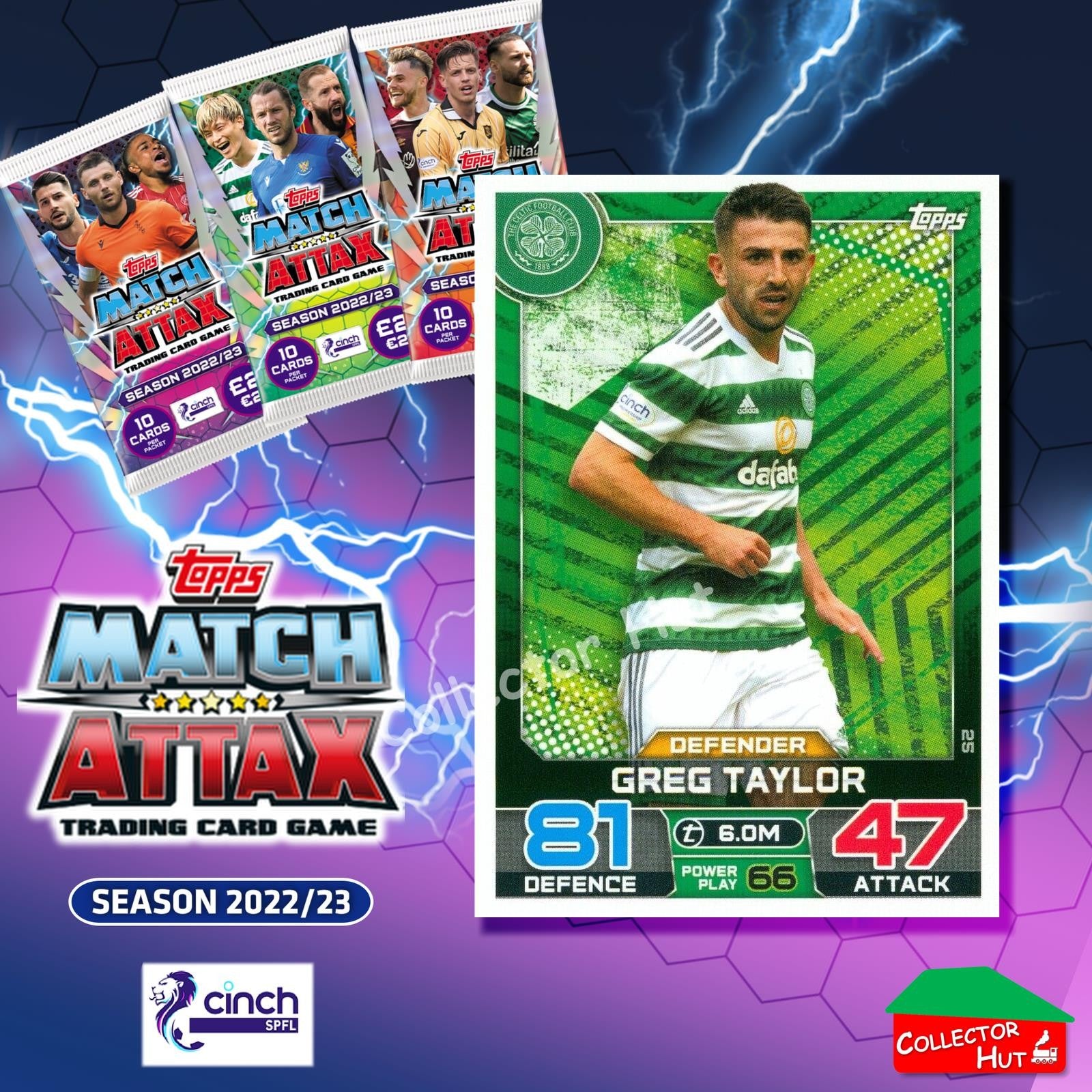 TOPPS MATCH ATTAX SPFL 2022/23 #1-162 Choose Your Card