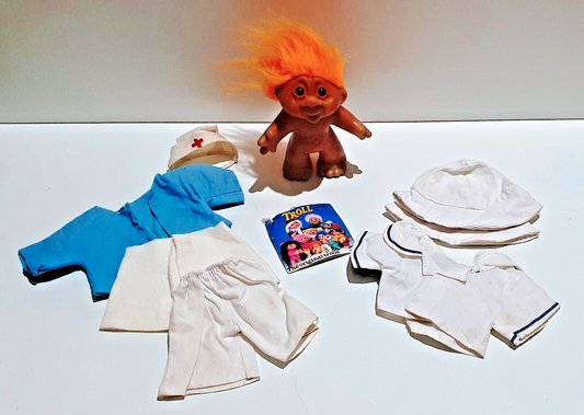 Good-Luck Troll Original Thomas Dam Vintage 1977