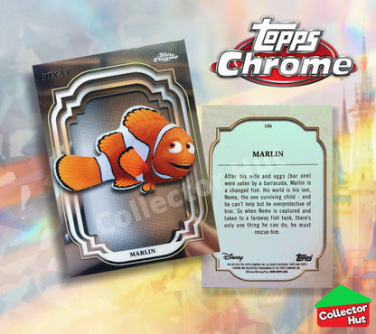 Disney Topps Chrome 2024 Base Cards 1-200 Pick Singles to Complete Your Set