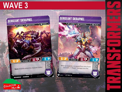 Transformers TCG CHARACTER Trading Cards All Waves