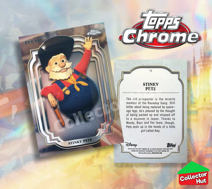 Disney Topps Chrome 2024 Base Cards 1-200 Pick Singles to Complete Your Set