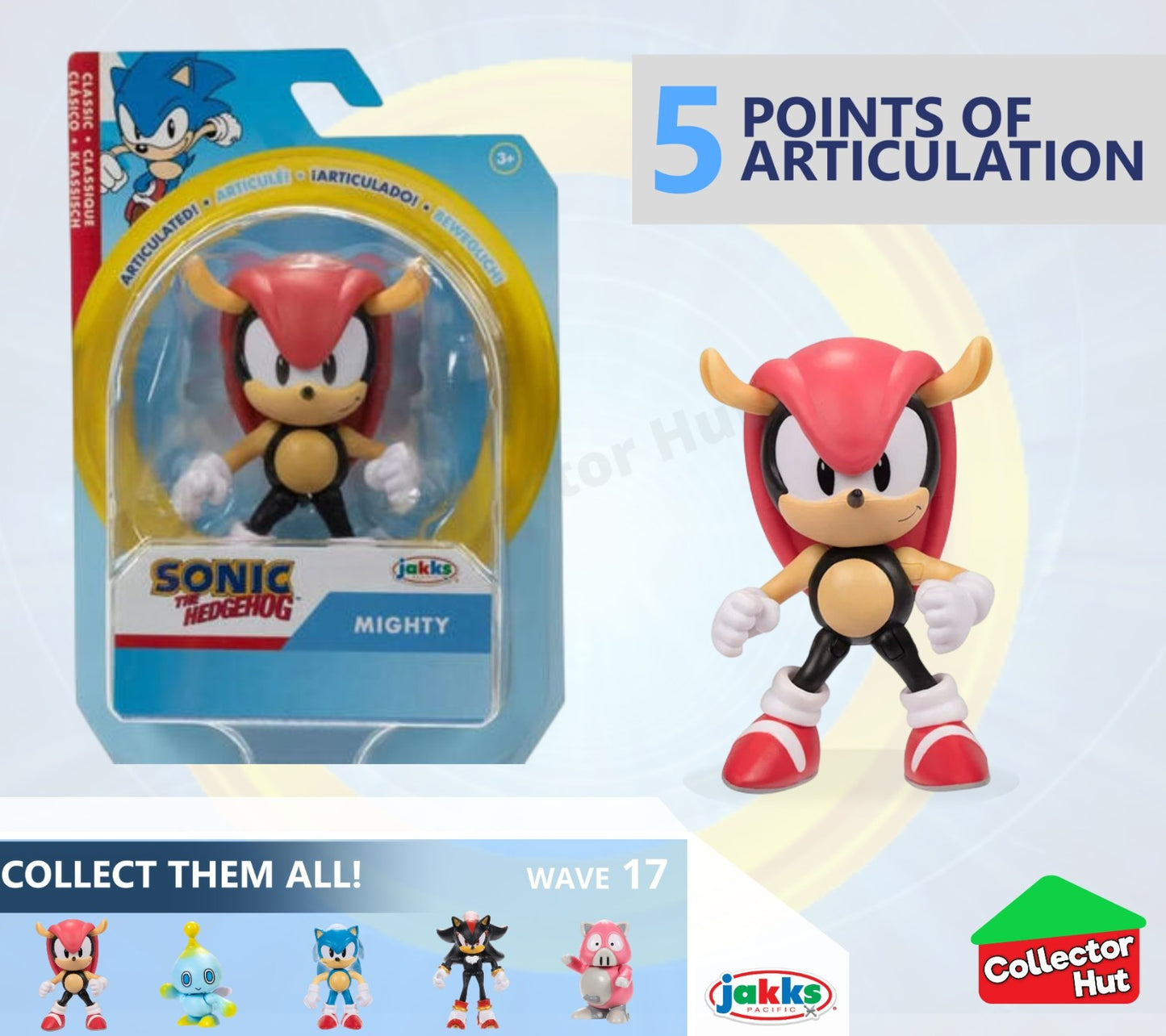 Sonic the Hedgehog Figures 2.5" JAKKS Posable Collectible CHOOSE YOUR CHARACTER