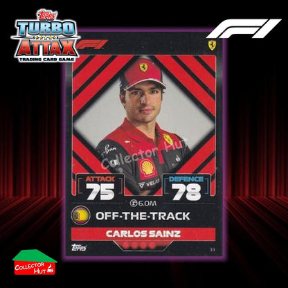 Topps Turbo Attax Formula 1 F1 2022 #1-131 Base Cards YOU CHOOSE