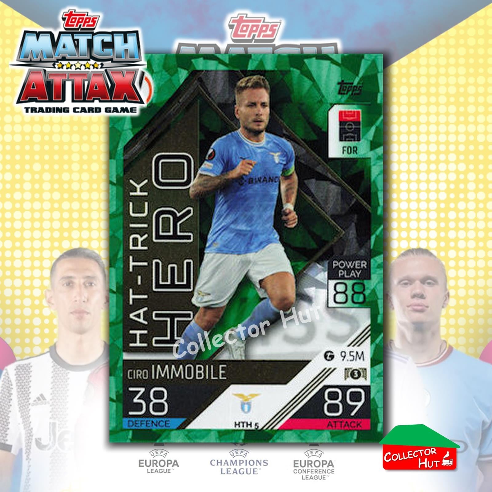 Topps Match Attax Extra 2022/23 Parallel CRYSTAL & EMERALD Cards YOU CHOOSE