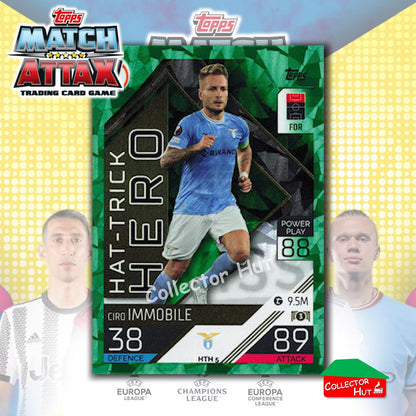 Topps Match Attax Extra 2022/23 Parallel CRYSTAL & EMERALD Cards YOU CHOOSE