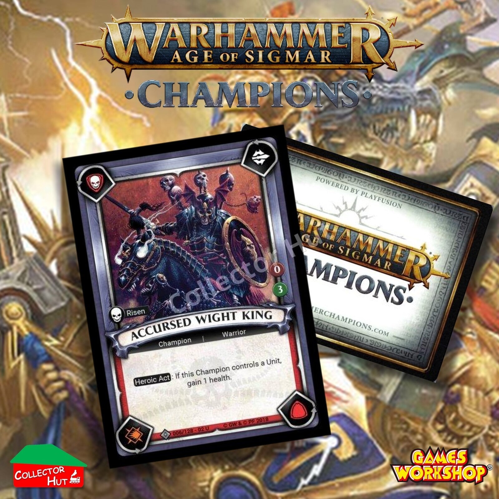 Warhammer Age of Sigmar: Champions Wave 2 ONSLAUGHT FOIL Cards CHOOSE SINGLES