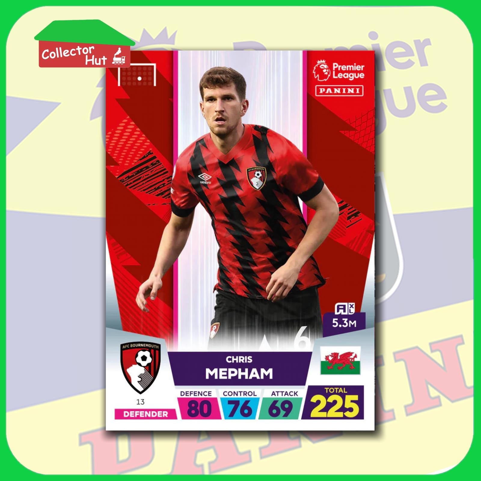 Panini Adrenalyn XL Premier League 2023 2022/23 Trading Cards #10 - #189