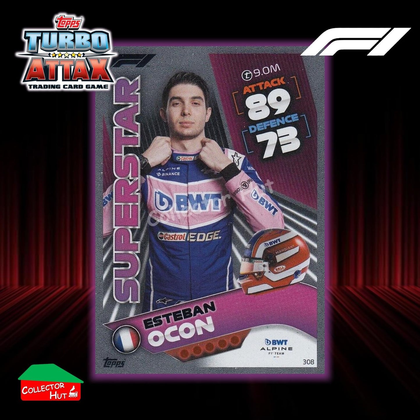 Topps Turbo Attax Formula 1 F1 2022 Limited Edition, 100 Club & Foil Cards