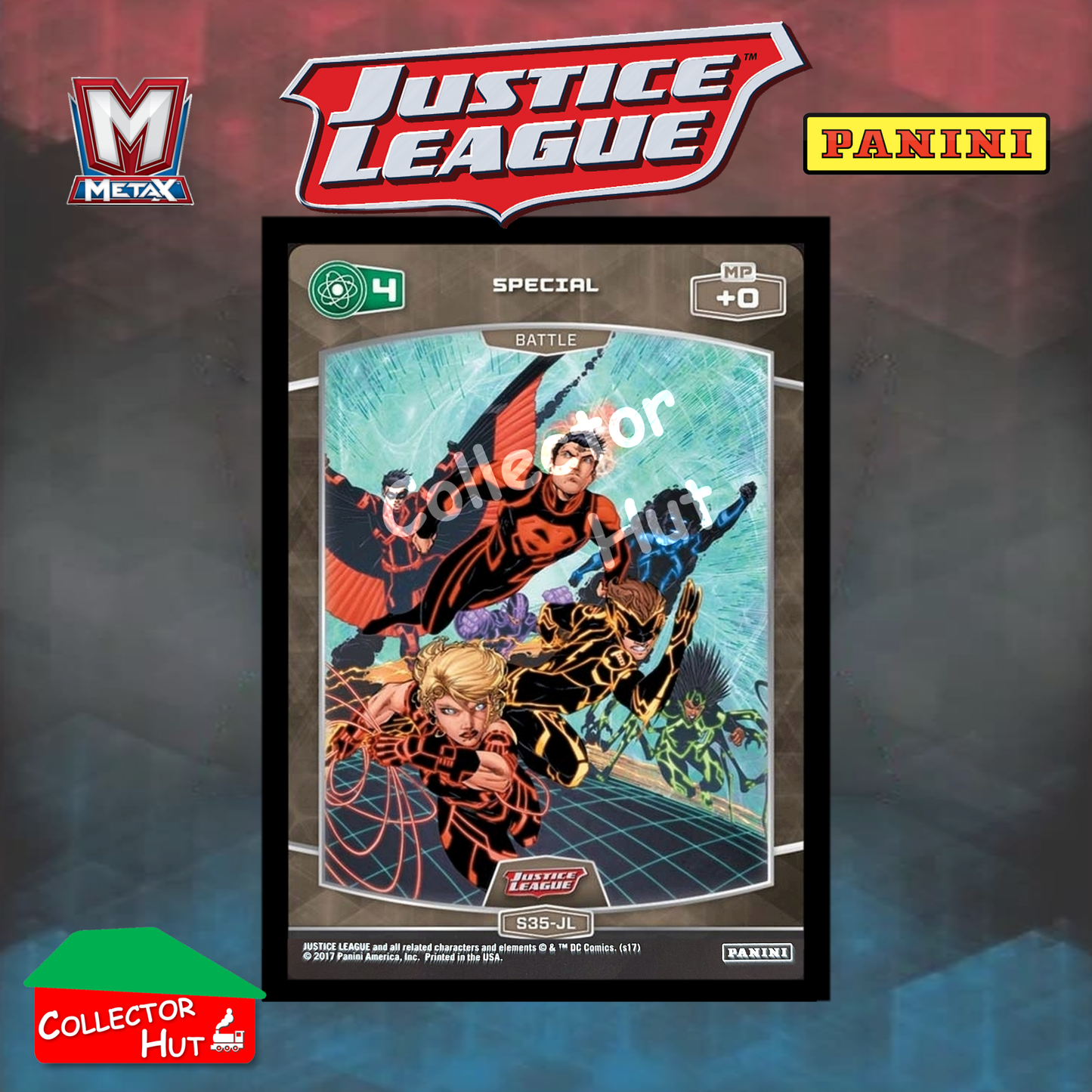 Panini MetaX DC Justice League Cards S1-S72 Choose Your Singles