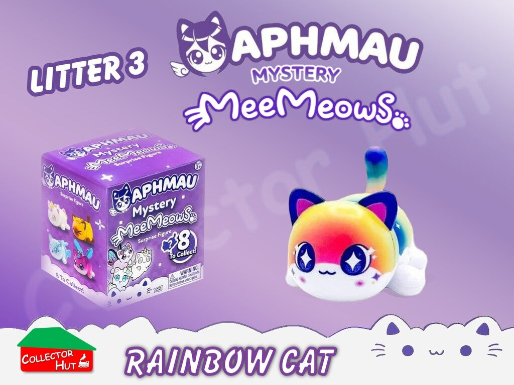 Aphmau MeeMeows Mystery Figures Litters 1, 2 & 3 Blind Boxes (Identified)