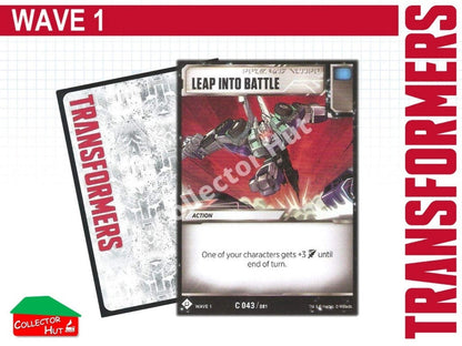 Transformers TCG Wave 1 BATTLE Cards Common/Uncommon