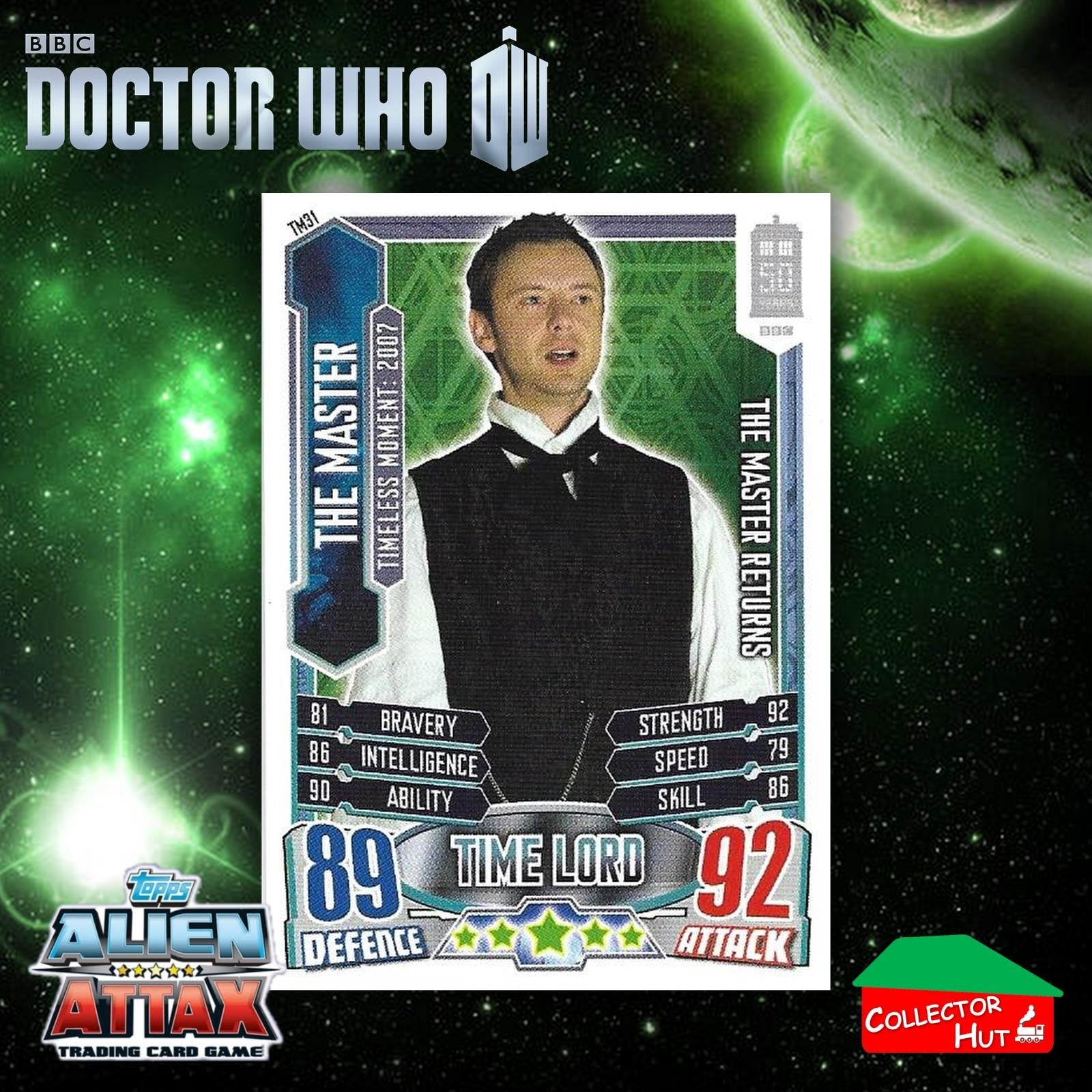 Topps Doctor Who Alien Attax 50th Anniversary Edition Companion Timeless Cards