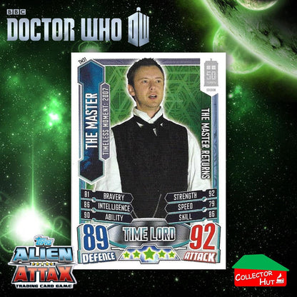 Topps Doctor Who Alien Attax 50th Anniversary Edition Companion Timeless Cards