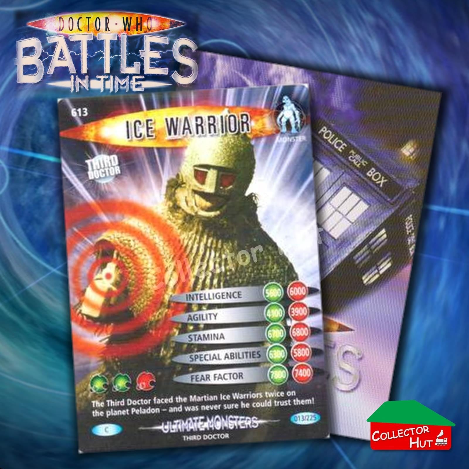 DOCTOR WHO Battles in Time #601-825 ULTIMATE MONSTERS RARE & COMMON Cards