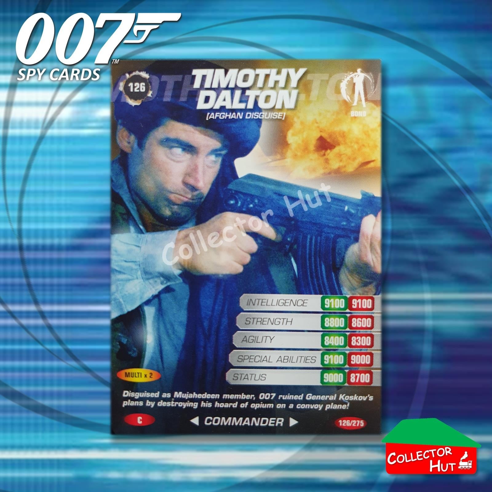 James Bond 007 Commander Spy Cards BASE COMMON YOU CHOOSE