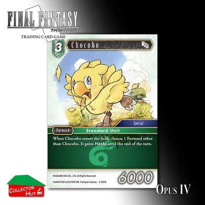 Final Fantasy Trading Card Game OPUS IV 4 Singles You Choose
