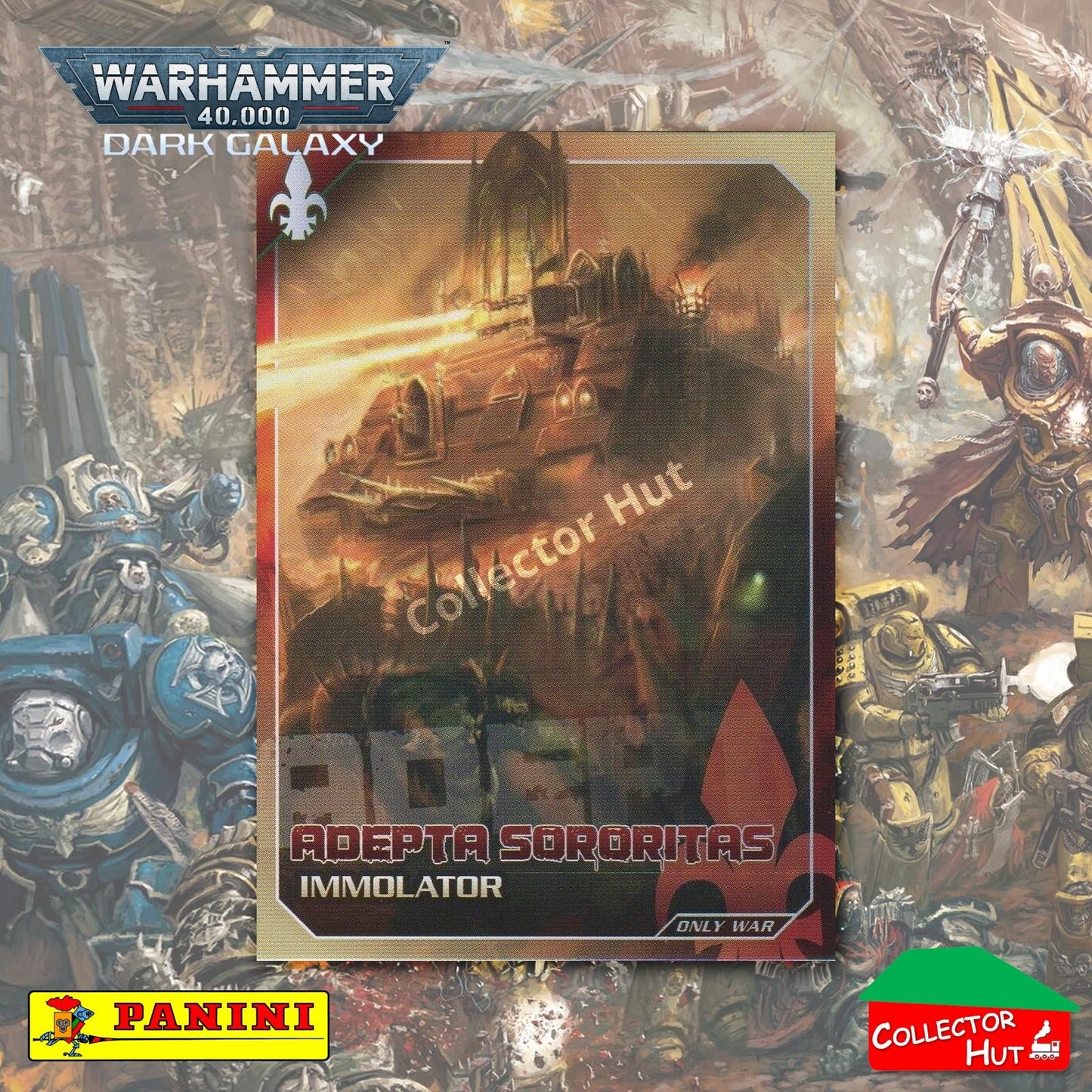 PANINI Warhammer 40,000 Dark Galaxy Only War Base Trading Cards #1-225