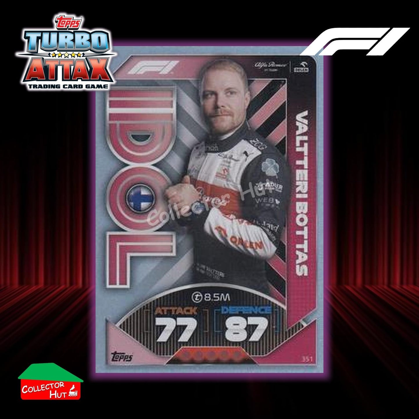 Topps Turbo Attax Formula 1 F1 2022 Limited Edition, 100 Club & Foil Cards
