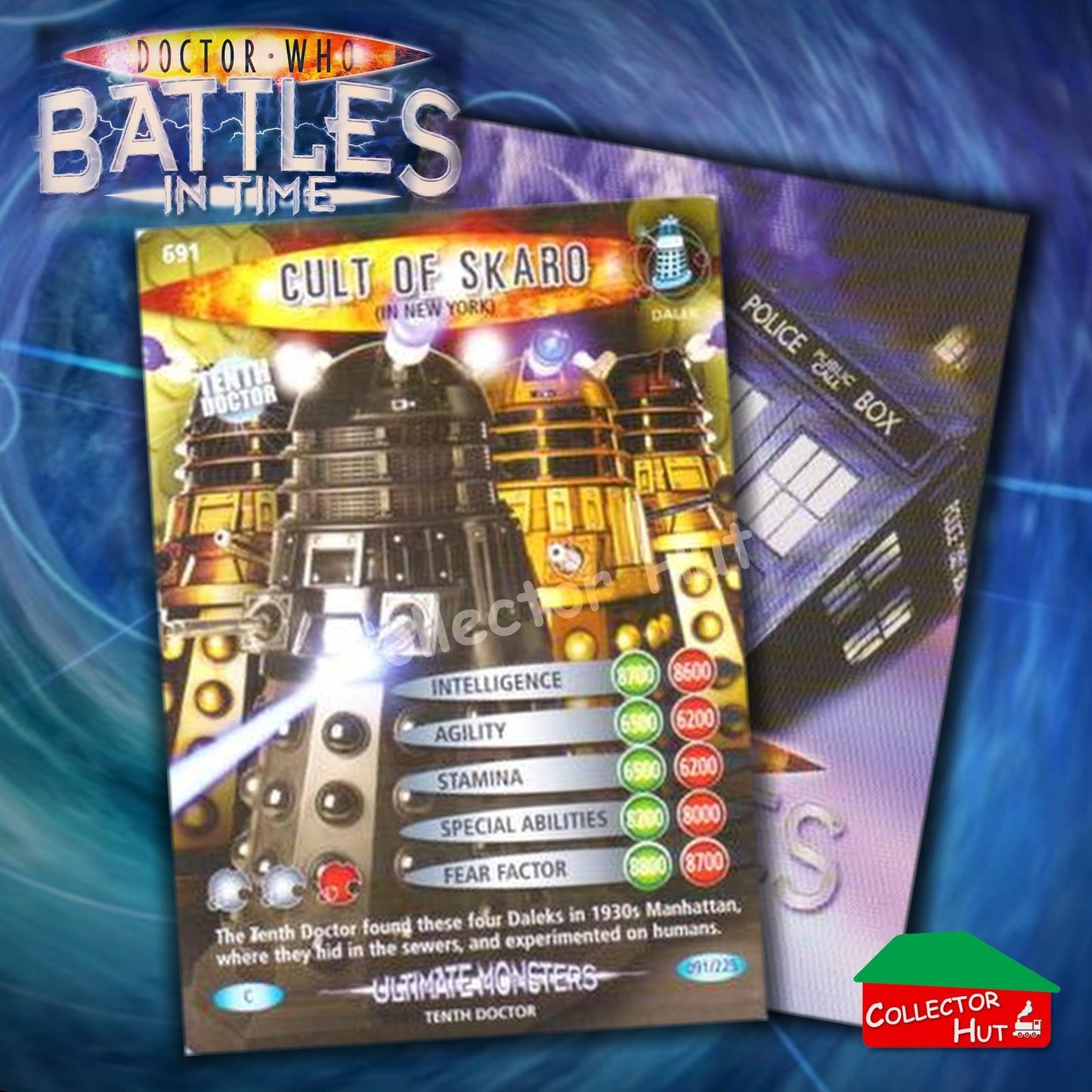 DOCTOR WHO Battles in Time #601-825 ULTIMATE MONSTERS RARE & COMMON Cards