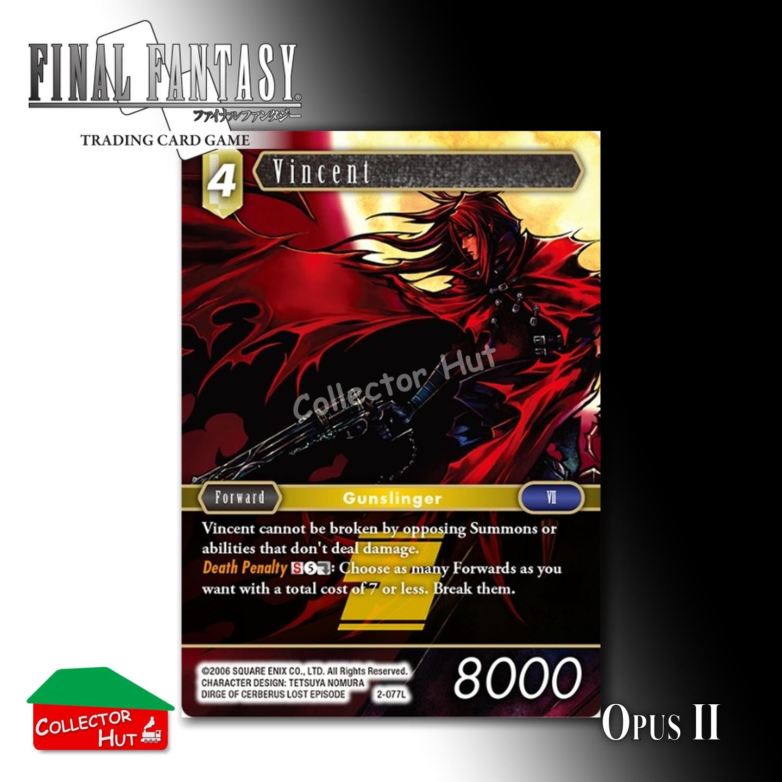 Final Fantasy Trading Card Game OPUS II 2 Singles You Choose