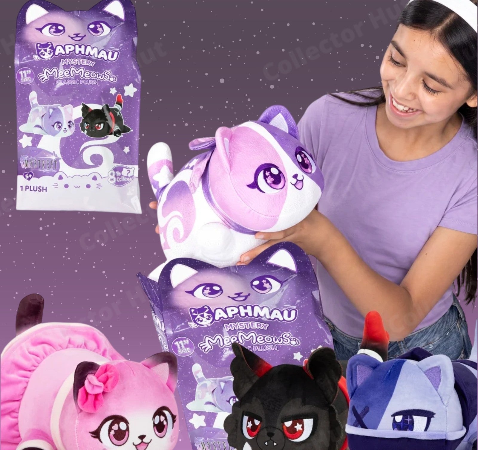 Aphmau MeeMeows Mystery 11" Plush MtyStreet Limited Edition Plush Toys