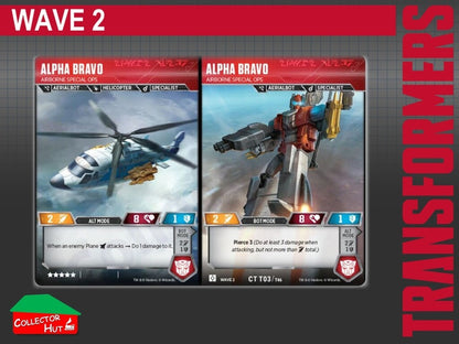 Transformers TCG CHARACTER Trading Cards All Waves