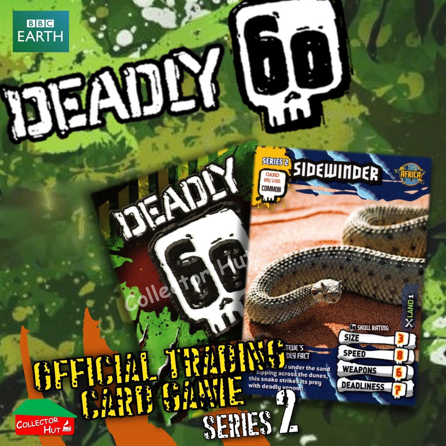 CBBC Deadly 60 Season 1 + 2 Trading Cards  Choose Your Cards