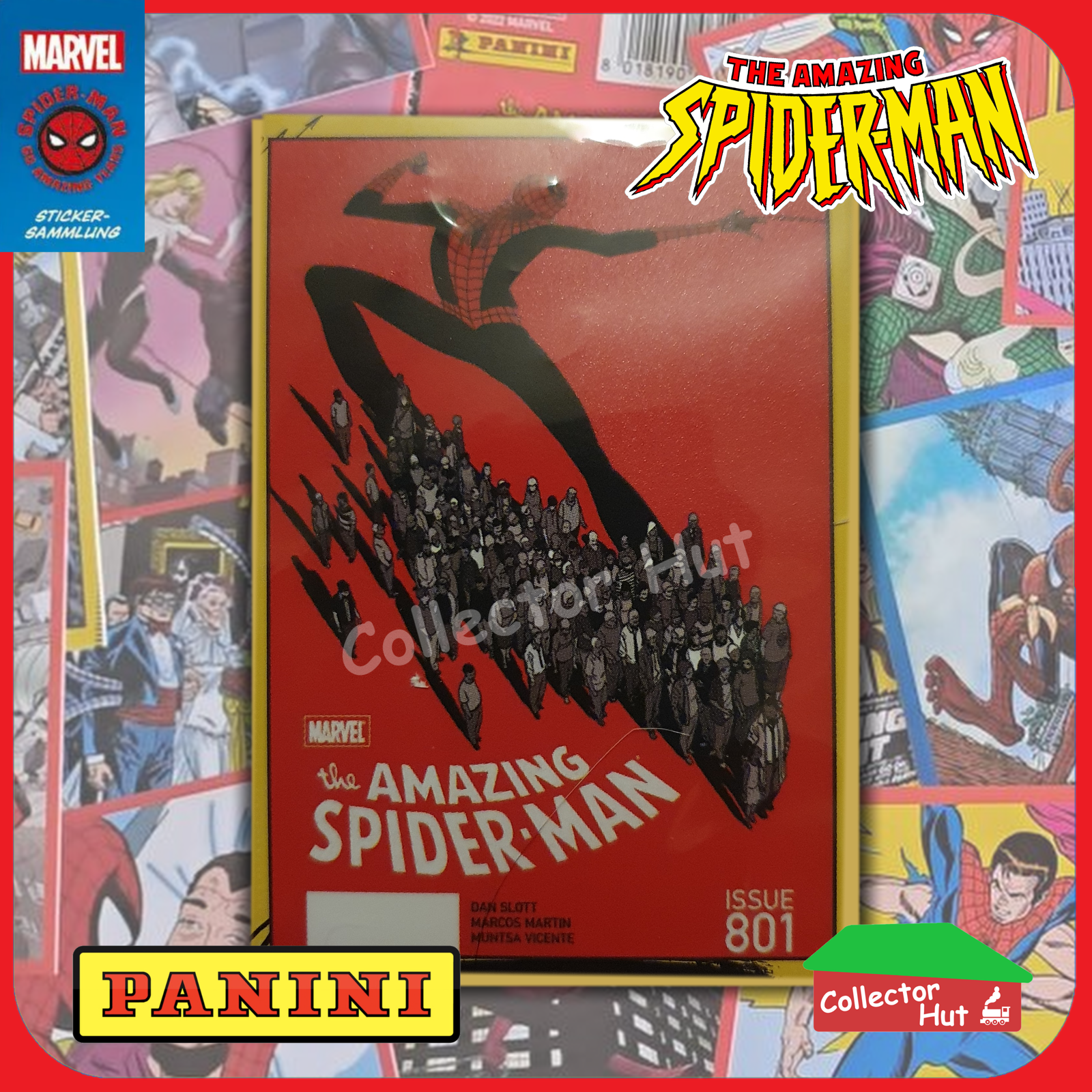 Panini The Amazing Spider-Man 60th Anniversary Trading Cards Singles 1-60