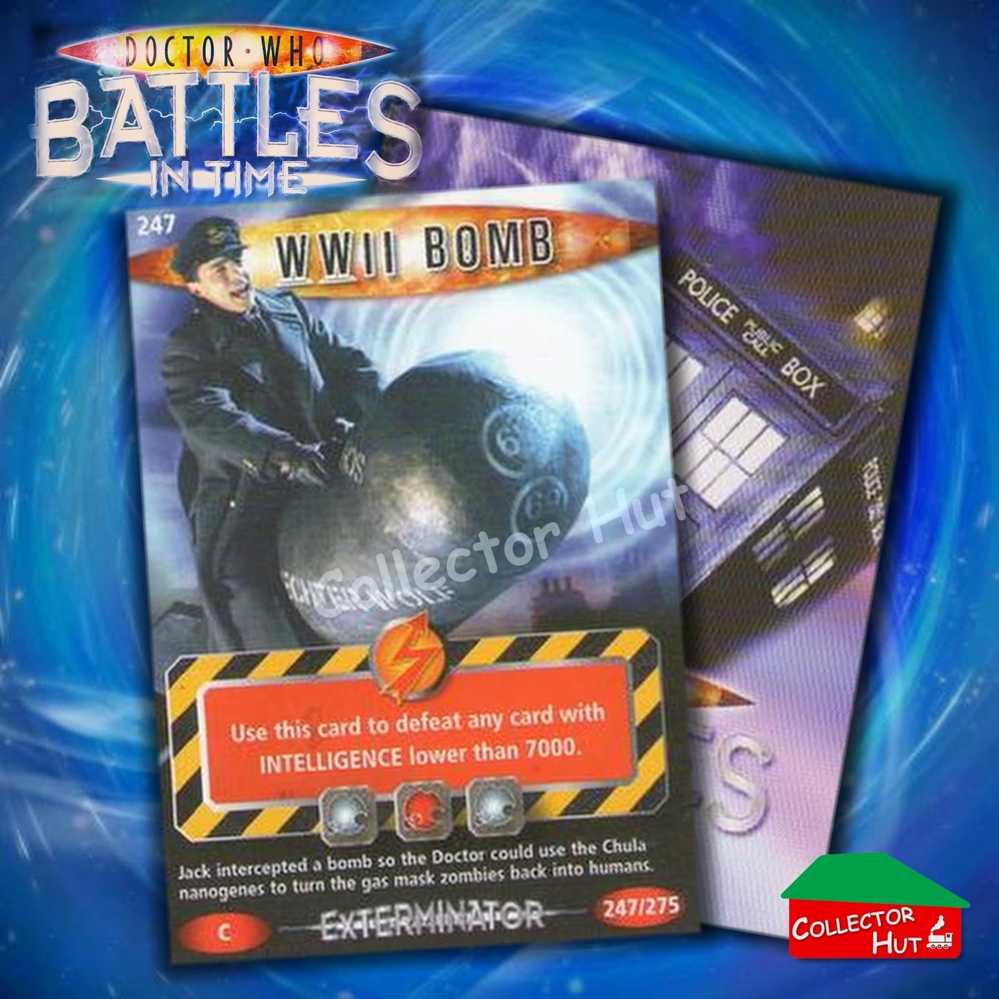 DOCTOR WHO Battles in Time #140-275 EXTERMINATOR RARE & COMMON Cards YOU CHOOSE