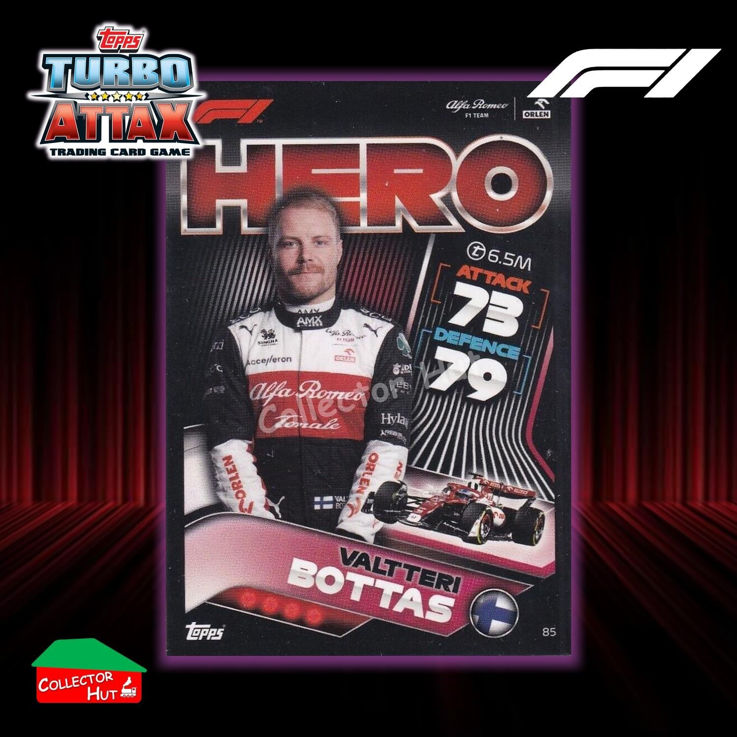 Topps Turbo Attax Formula 1 F1 2022 #1-131 Base Cards YOU CHOOSE