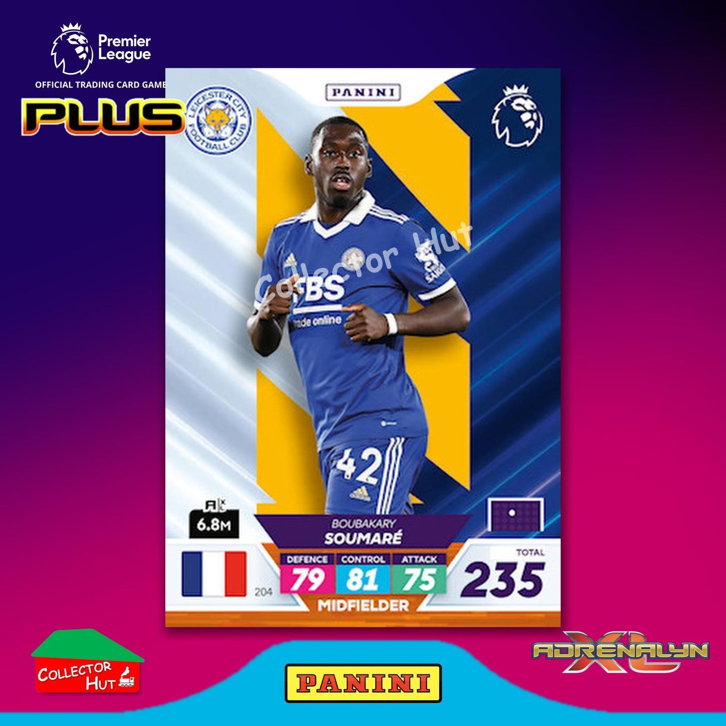 Panini Premier League Adrenalyn XL PLUS 2023 2022/23 Base Cards #190 - #369
