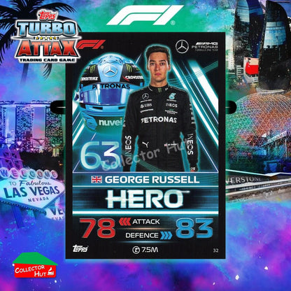 Topps Turbo Attax Formula 1 F1 2023 2023/24 Base Cards #1 - #171