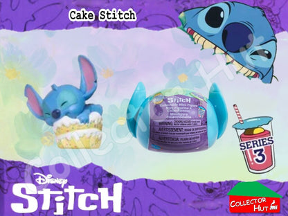 Disney Stitch Feed Me Blind Mini Figures Series 3 (Identified) New & Sealed