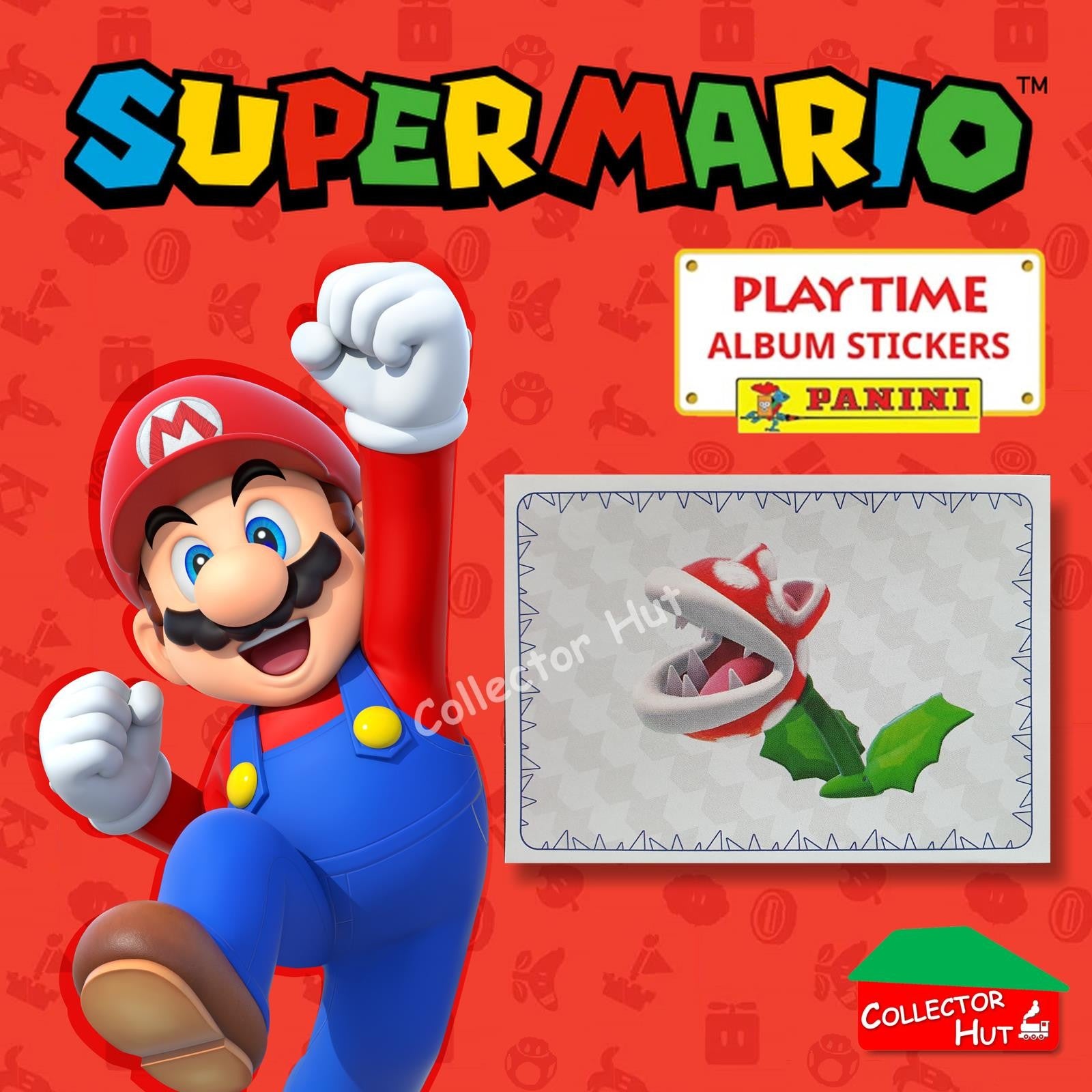 Panini Super Mario Playtime Sticker Collection Singles
