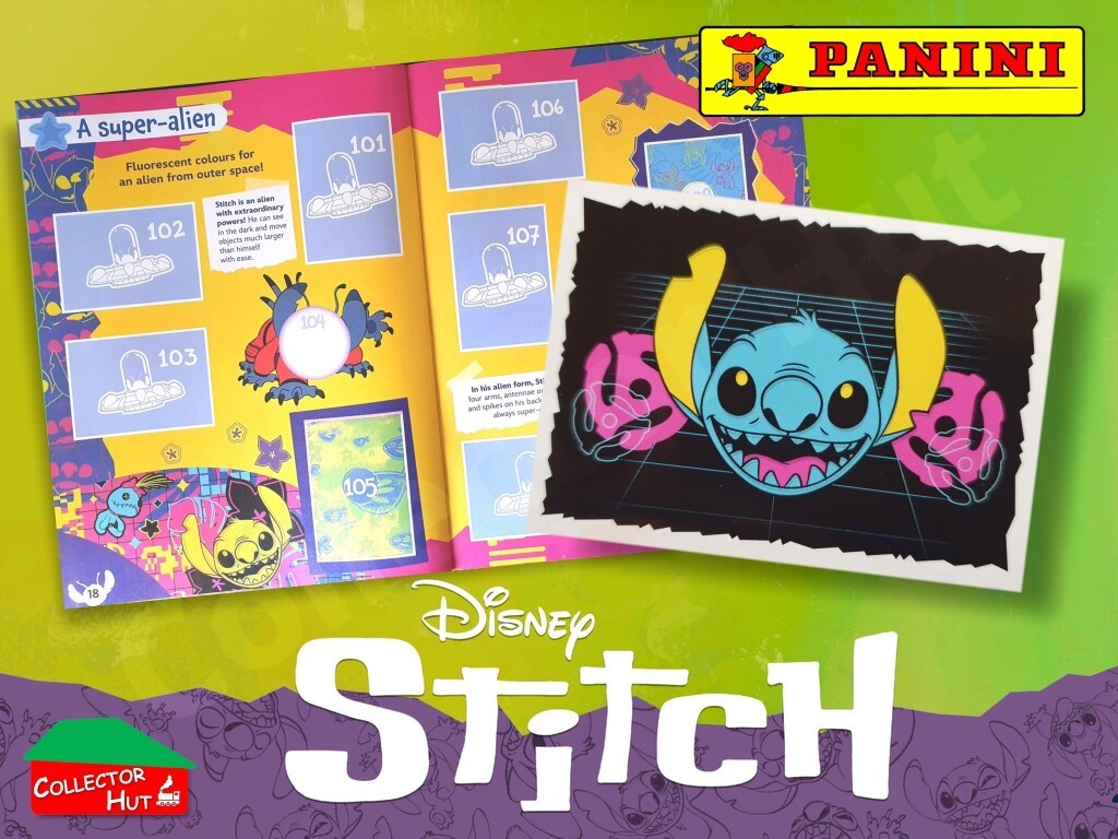 Panini Disney Stitch Single Stickers Lilo & Stitch 2024