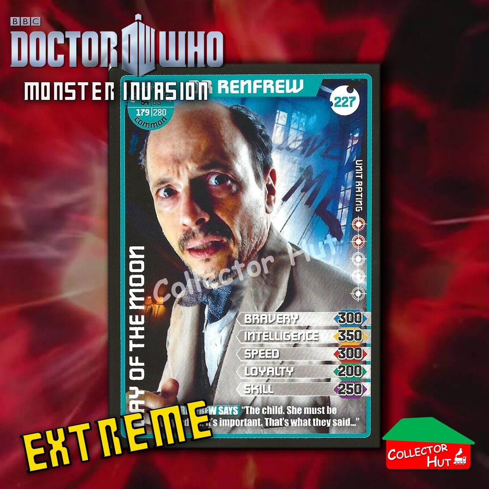 DOCTOR WHO Monster Invasion EXTREME Cards 166-344 New Fresh & Sleeved YOU CHOOSE