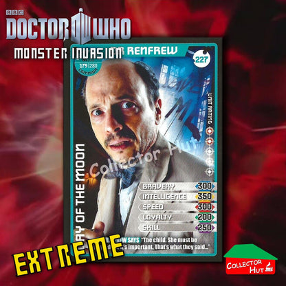 DOCTOR WHO Monster Invasion EXTREME Cards 166-344 New Fresh & Sleeved YOU CHOOSE