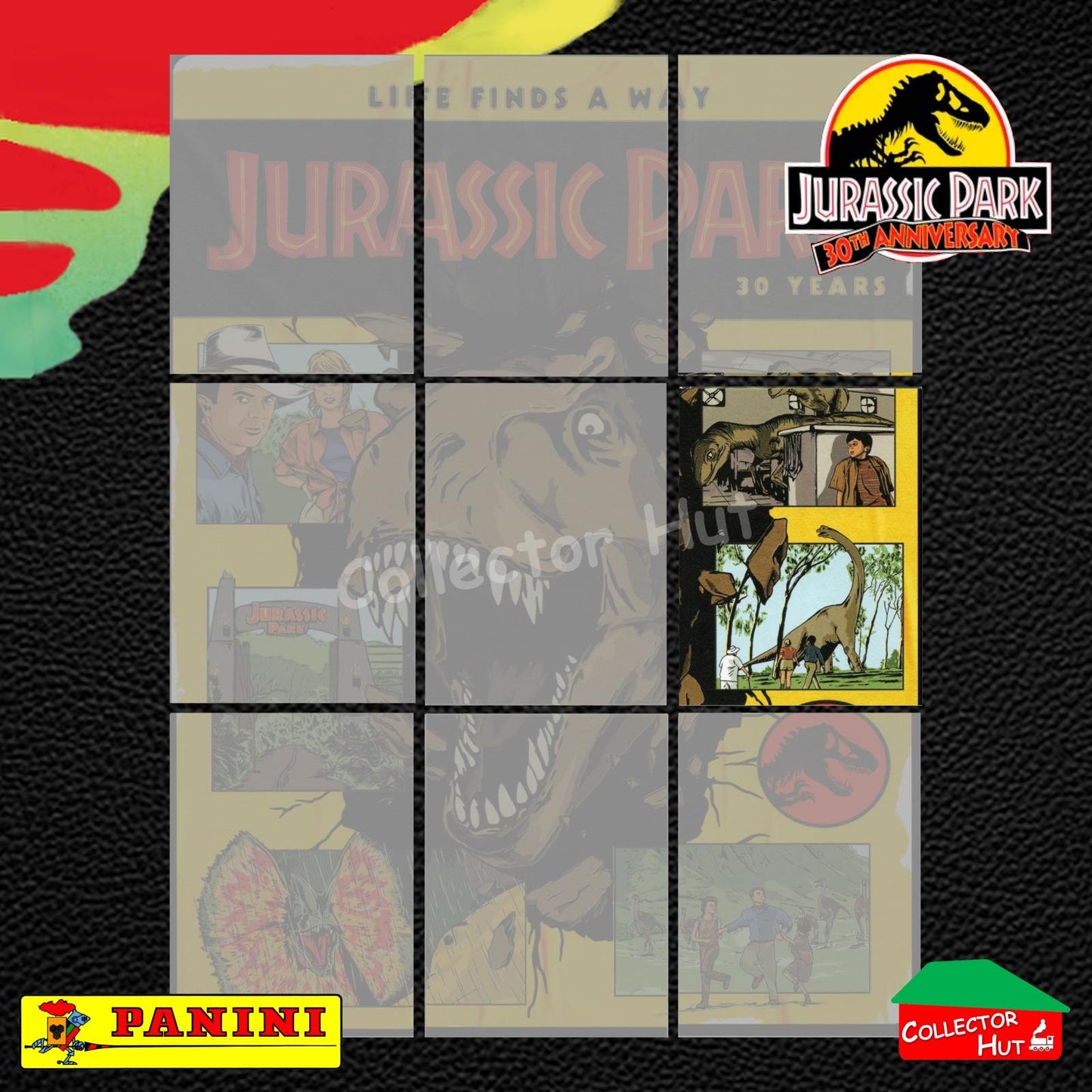 Jurassic World 30th Anniversary Trading Card Collection BASE CARDS #1-195