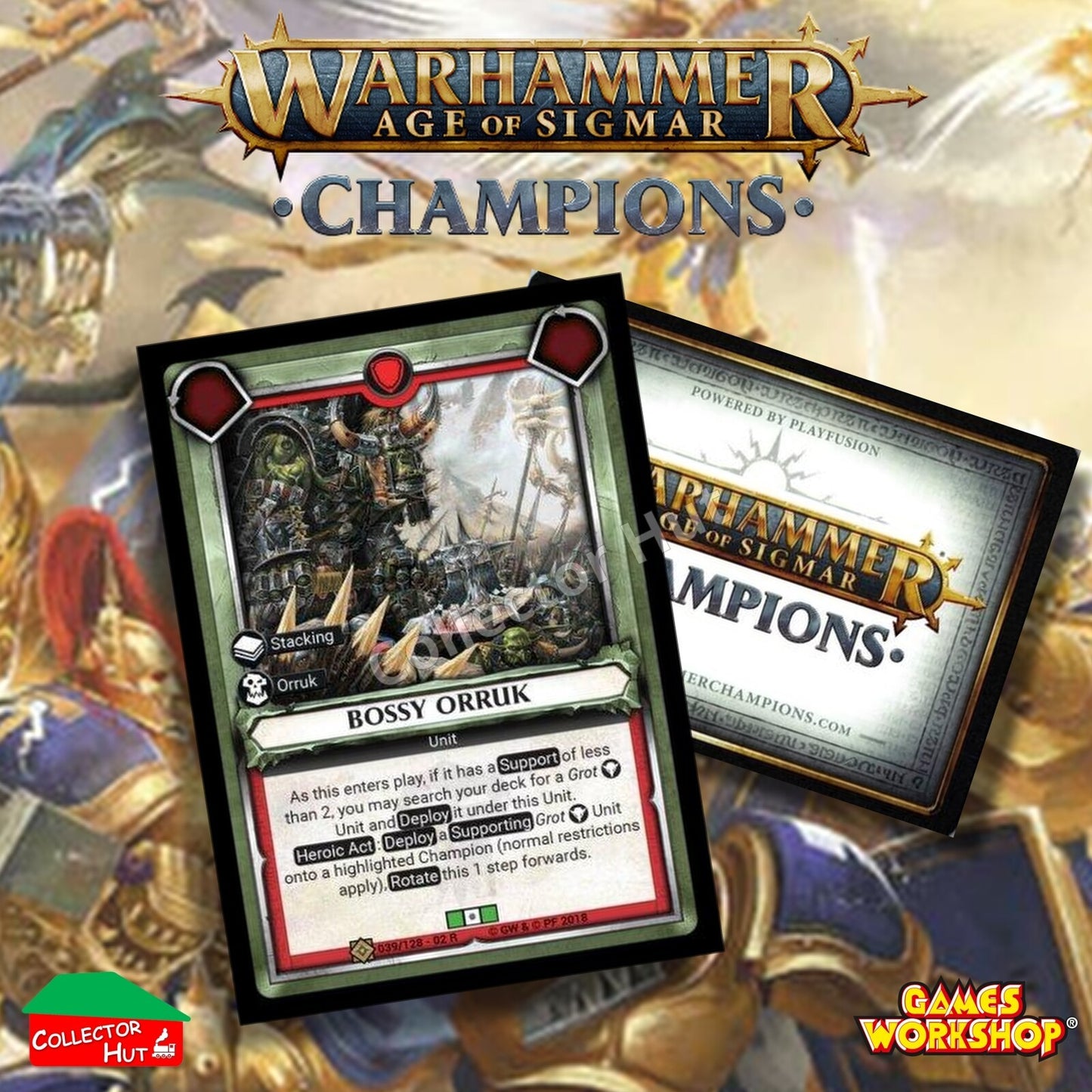 Warhammer Age of Sigmar: Champions Wave 2 ONSLAUGHT Trading Cards CHOOSE SINGLES